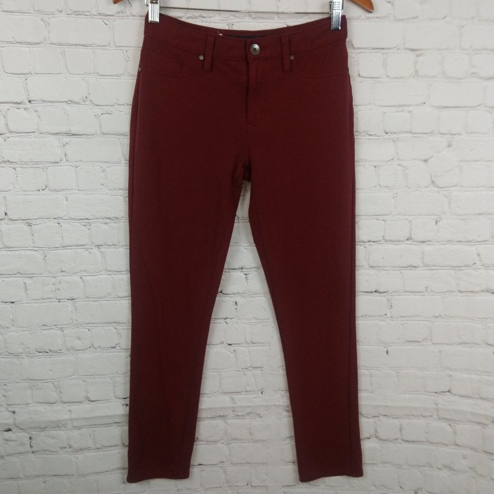 Calvin Klein Jeans Maroon Skinny Jeggings Size 6